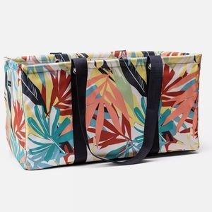 Painted Palms Large Utility Tote